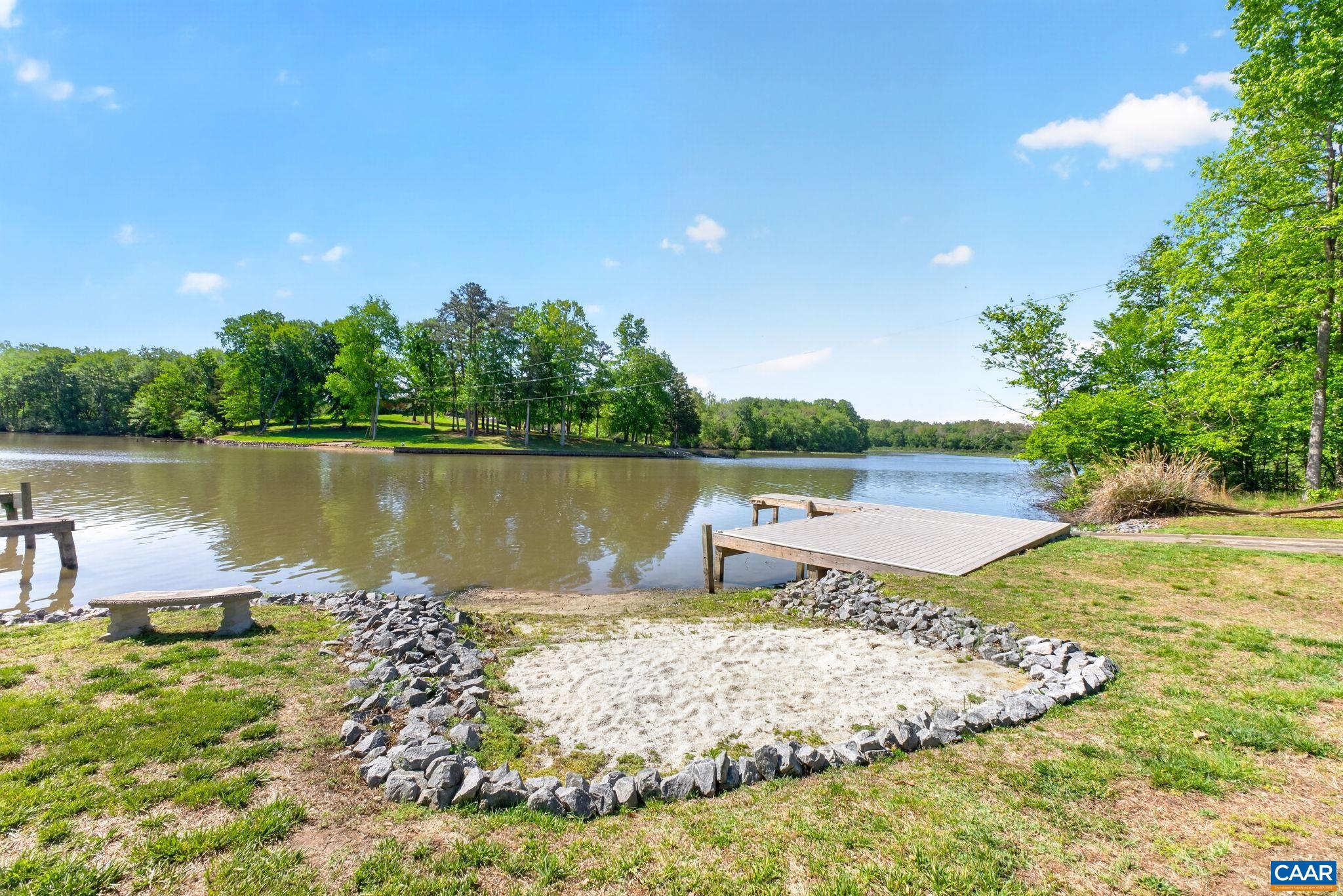 Lake Anna access is right down the road on Milton’s Lane - the property comes with 2 parking spaces and access to the boat ramp.