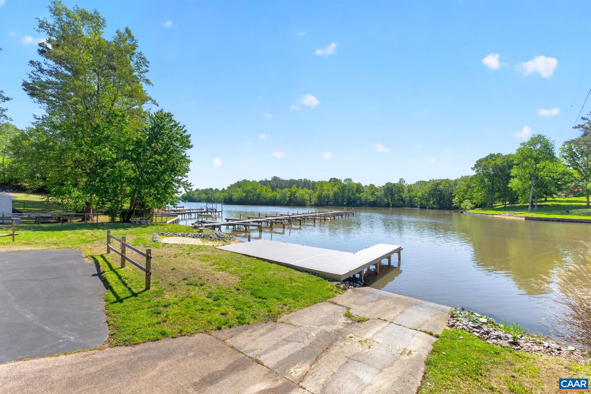Lake Anna access is right down the road on Milton’s Lane - the property comes with 2 parking spaces and access to the boat ramp.