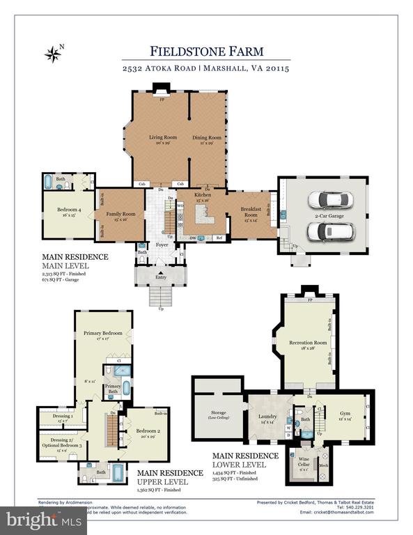 2532 ATOKA RD, MARSHALL, Virginia, 4 Bedrooms Bedrooms, ,4 BathroomsBathrooms,Residential,2532 ATOKA RD,VAFQ2020770 MLS # VAFQ2020770