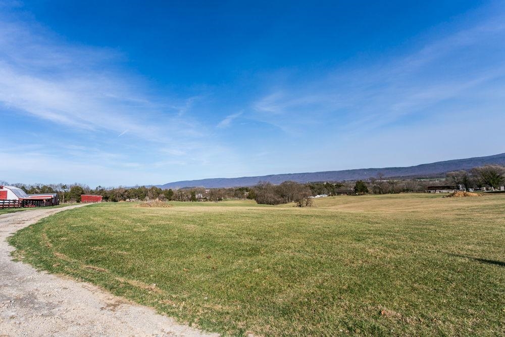 with lane to home site and pole shed.