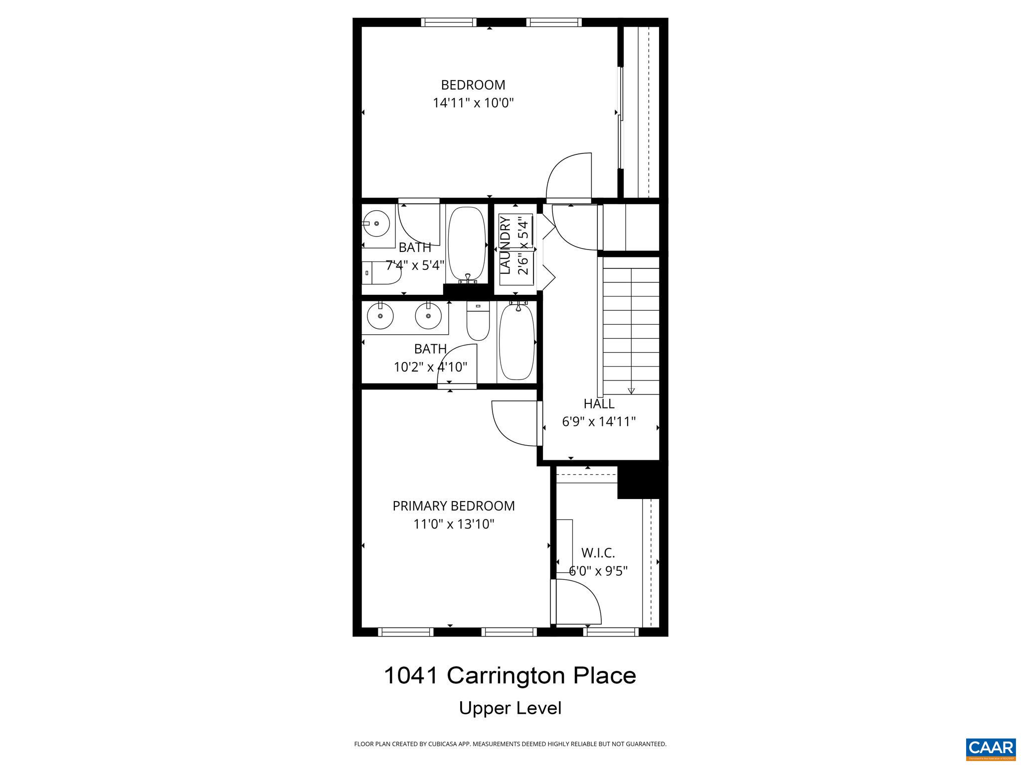 1041 CARRINGTON PL, CHARLOTTESVILLE, Virginia 22901, 3 Bedrooms Bedrooms, ,3 BathroomsBathrooms,Residential,1041 CARRINGTON PL,674191 MLS # 674191
