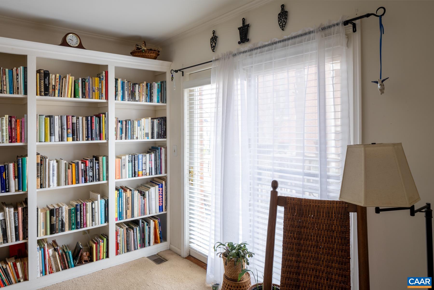 French doors to patio