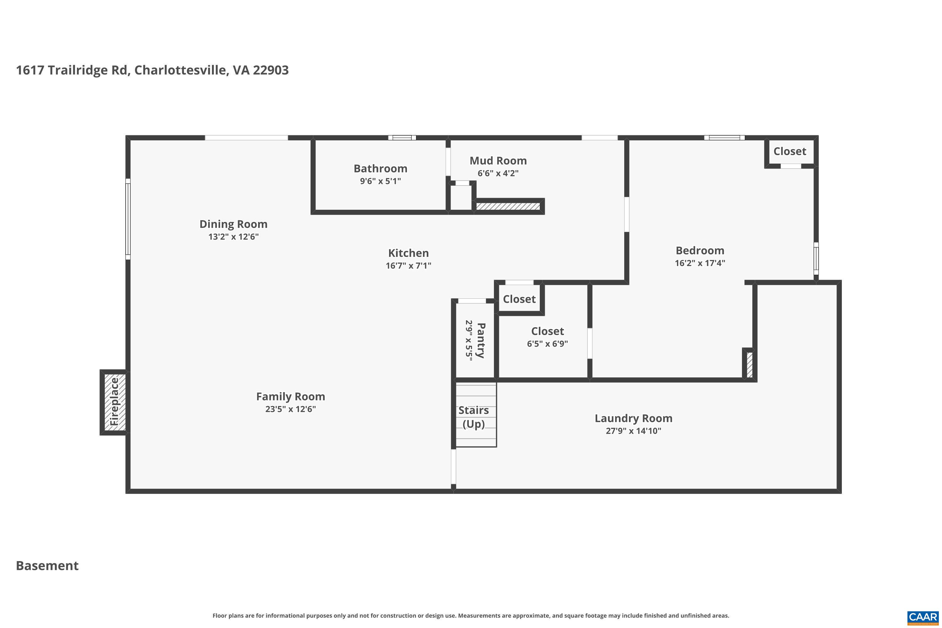 1617 TRAILRIDGE RD, CHARLOTTESVILLE, Virginia 22903, 4 Bedrooms Bedrooms, ,3 BathroomsBathrooms,Residential,Luxuriously upgraded w/ apartment opportunity,1617 TRAILRIDGE RD,674444 MLS # 674444