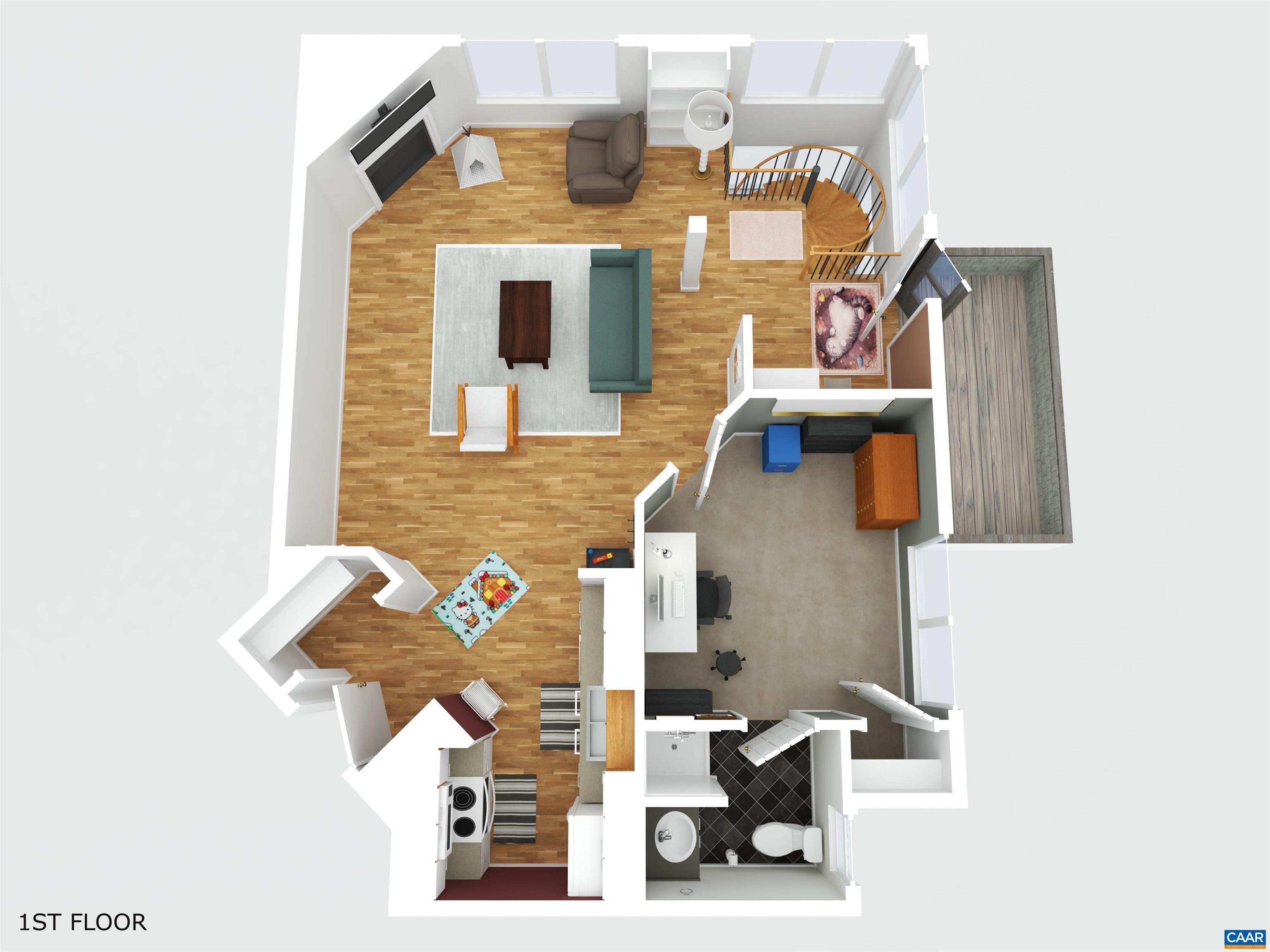 1250 CLIFDEN GREENE, CHARLOTTESVILLE, Virginia 22903, 3 Bedrooms Bedrooms, ,3 BathroomsBathrooms,Residential,RIVERRUN CONDOS 5 UNIT 3 BLDG C,1250 CLIFDEN GREENE,674504 MLS # 674504