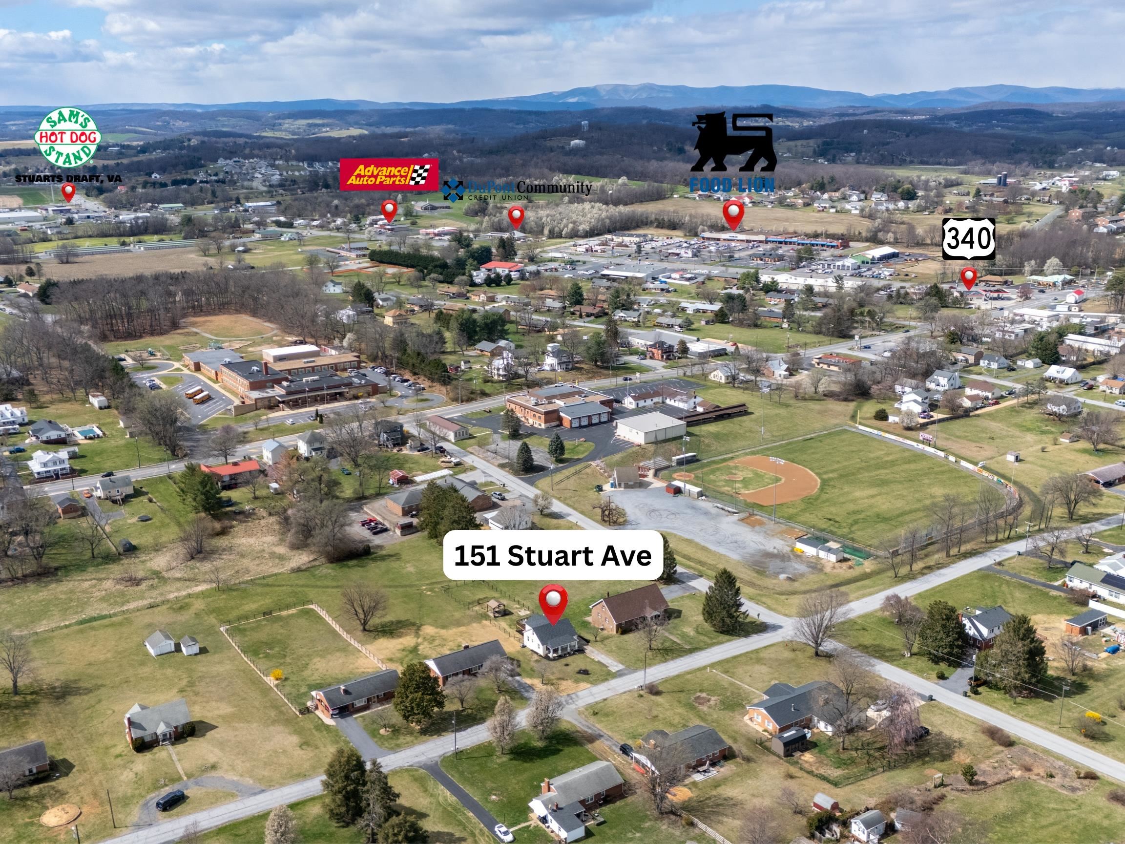 151 STUART AVE, STUARTS DRAFT, Virginia 24477, 3 Bedrooms Bedrooms, ,2 BathroomsBathrooms,Residential,151 STUART AVE,674568 MLS # 674568