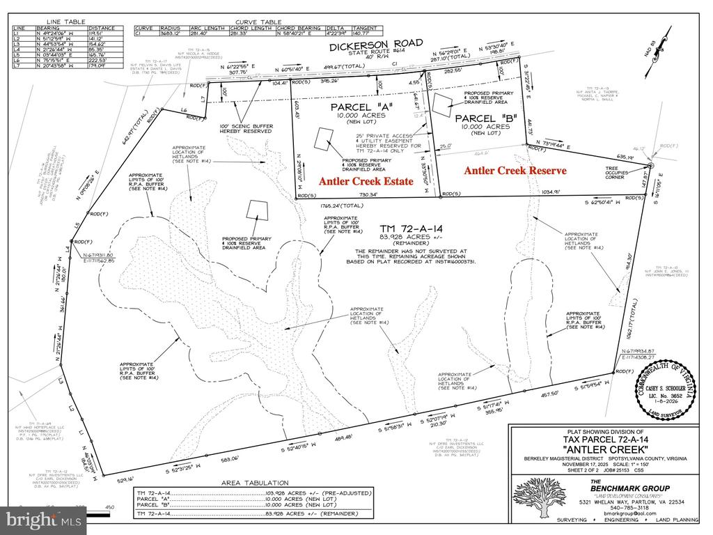 5190 DICKERSON RD, PARTLOW, Virginia 22534, ,Land,5190 DICKERSON RD,VASP2040102 MLS # VASP2040102