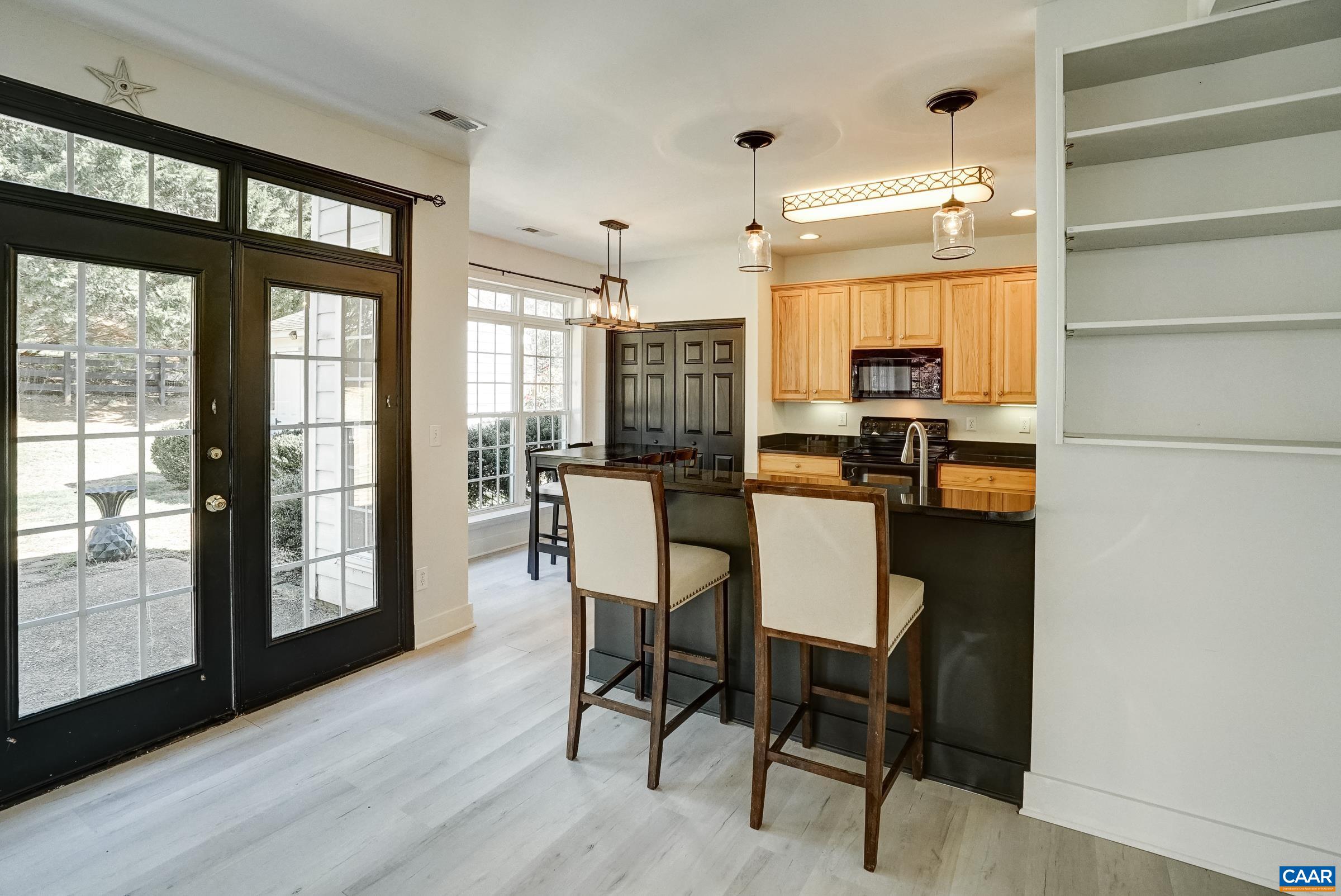 Bar seating in kitchen Bar seating in kitchen