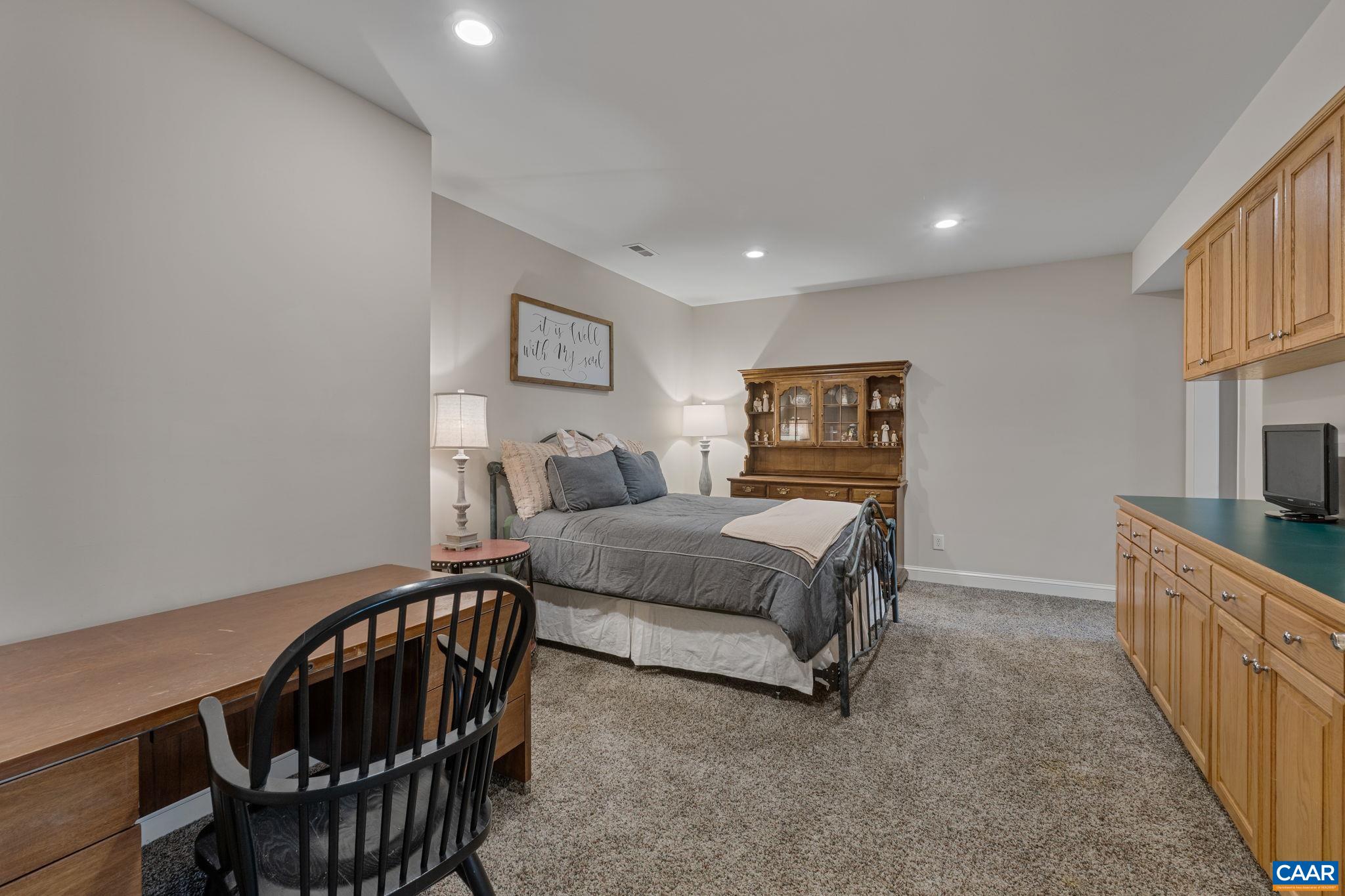 Storage room not pictured