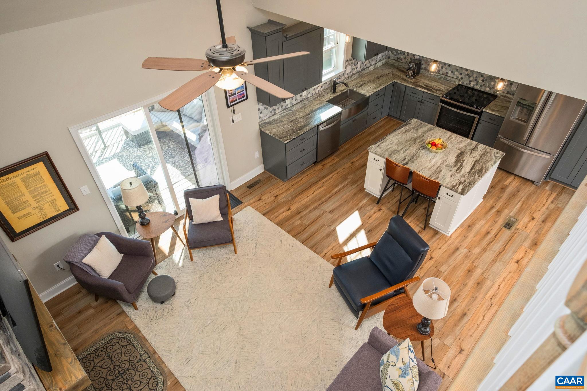 The second level is open to the great room, great for plenty of natural light. The second level is open to the great room, great for plenty of natural light.