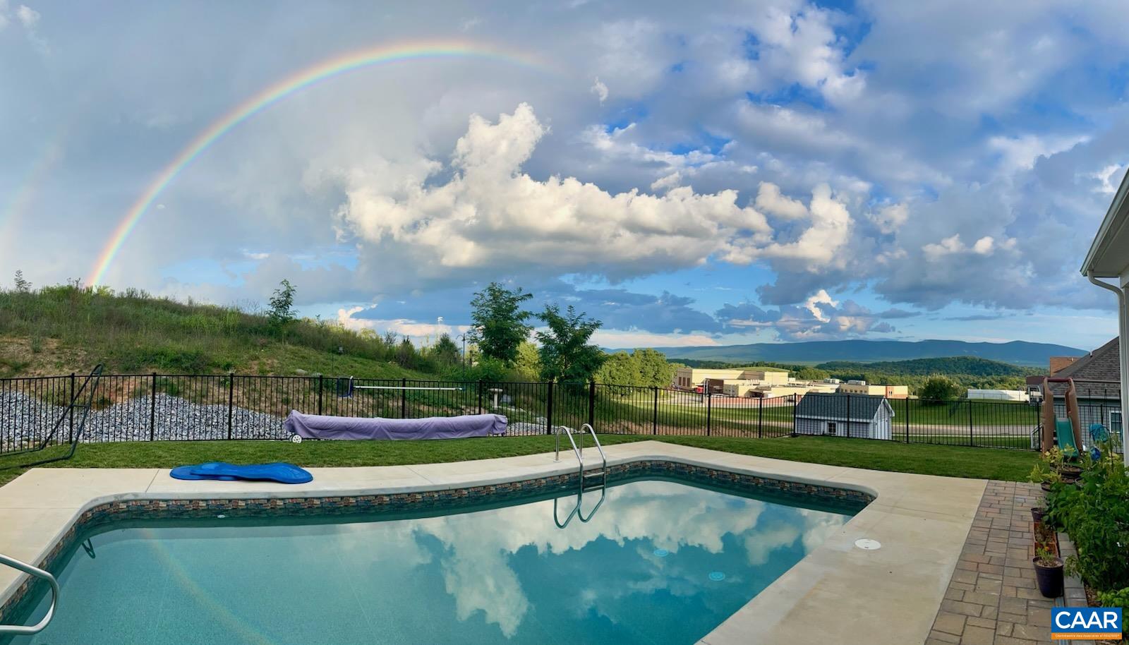 This picture of the open, heated saltwater pool is courtesy of the sellers, capturing nature's beauty. This picture of the open, heated saltwater pool is courtesy of the sellers, capturing nature's beauty.