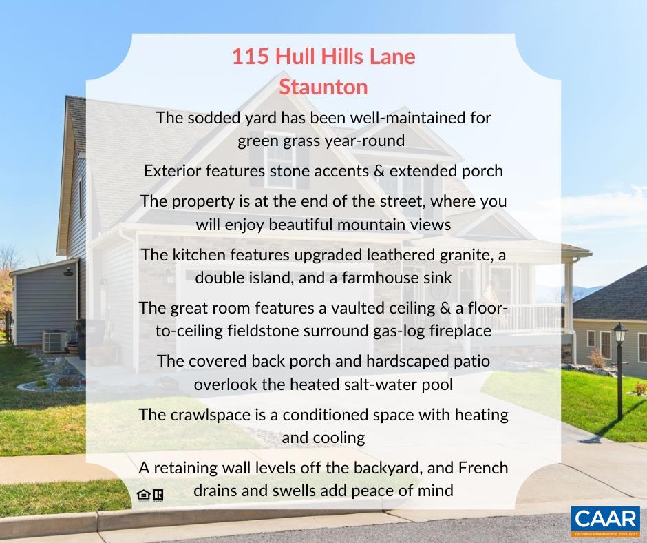 115 HULL HILLS LN, STAUNTON, Virginia 24401, 4 Bedrooms Bedrooms, ,2 BathroomsBathrooms,Residential,115 HULL HILLS LN,674624 MLS # 674624 115 HULL HILLS LN, STAUNTON, Virginia 24401, 4 Bedrooms Bedrooms, ,2 BathroomsBathrooms,Residential,115 HULL HILLS LN,674624 MLS # 674624