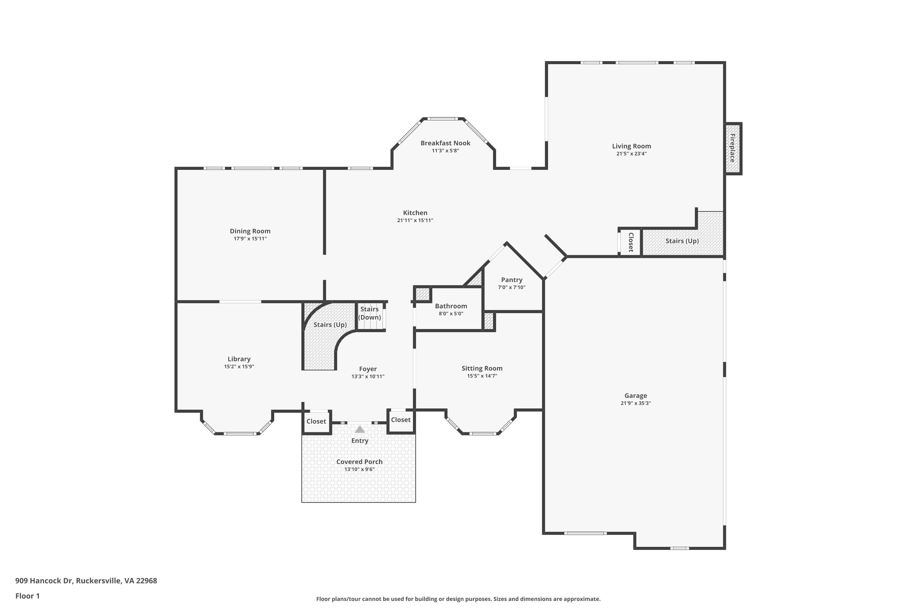 909 HANCOCK DR, RUCKERSVILLE, Virginia 22968, 4 Bedrooms Bedrooms, ,4 BathroomsBathrooms,Residential,909 HANCOCK DR,674436 MLS # 674436