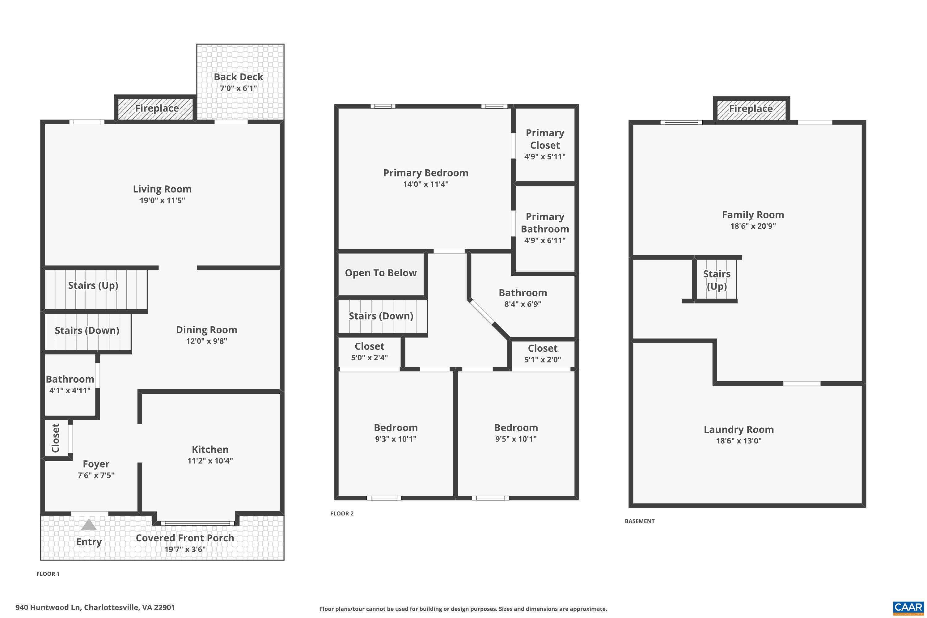 940 HUNTWOOD LN, CHARLOTTESVILLE, Virginia 22901, 3 Bedrooms Bedrooms, ,2 BathroomsBathrooms,Residential,940 HUNTWOOD LN,674683 MLS # 674683