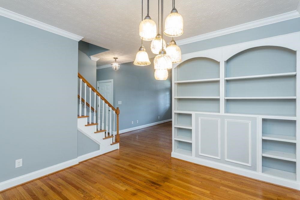 Hardwood flooring main level