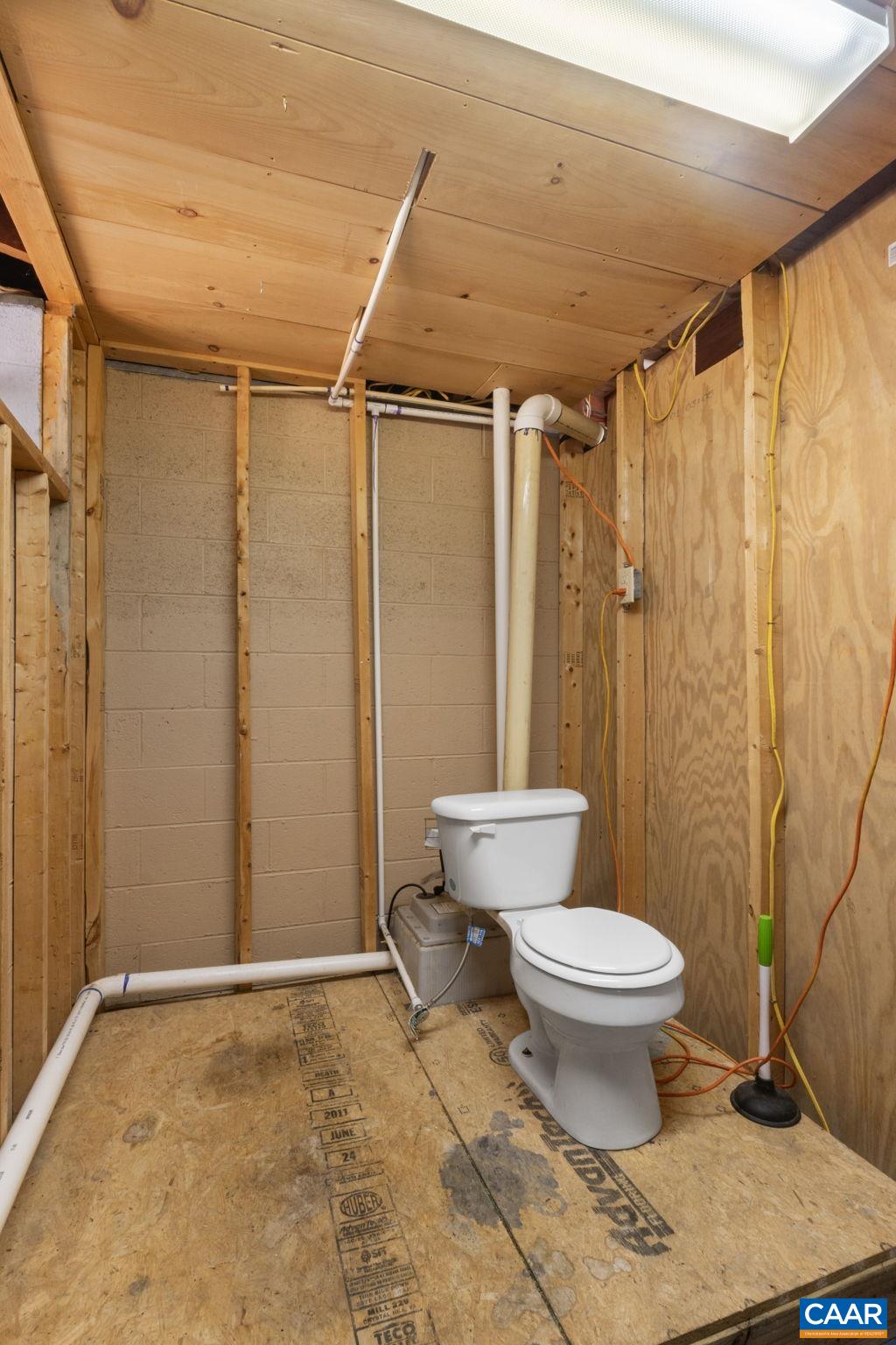 add a shower and you have 2 full baths!