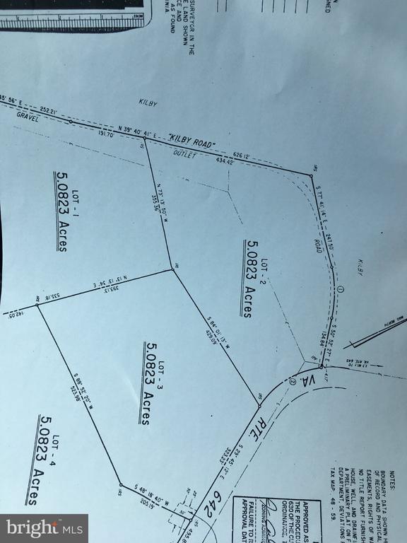 8424 KILBY RD, CULPEPER, Virginia 22701, ,Land,8424 KILBY RD,VACU2013076 MLS # VACU2013076