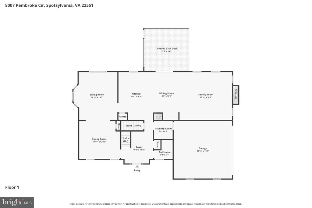 8007 PEMBROKE CIR, SPOTSYLVANIA, Virginia 22551, 4 Bedrooms Bedrooms, ,3 BathroomsBathrooms,Residential,8007 PEMBROKE CIR,VASP2038934 MLS # VASP2038934