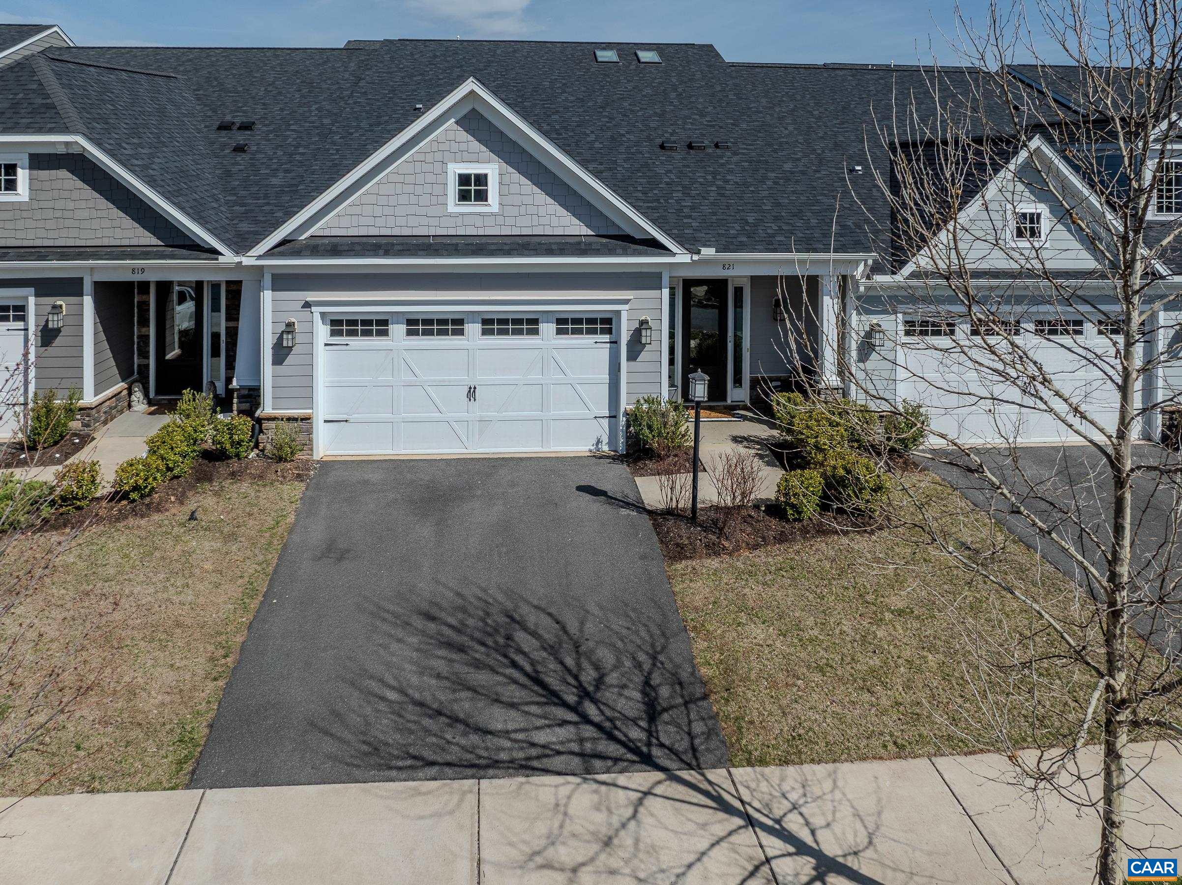 One level living in the popular Glenbrook community in Crozet.