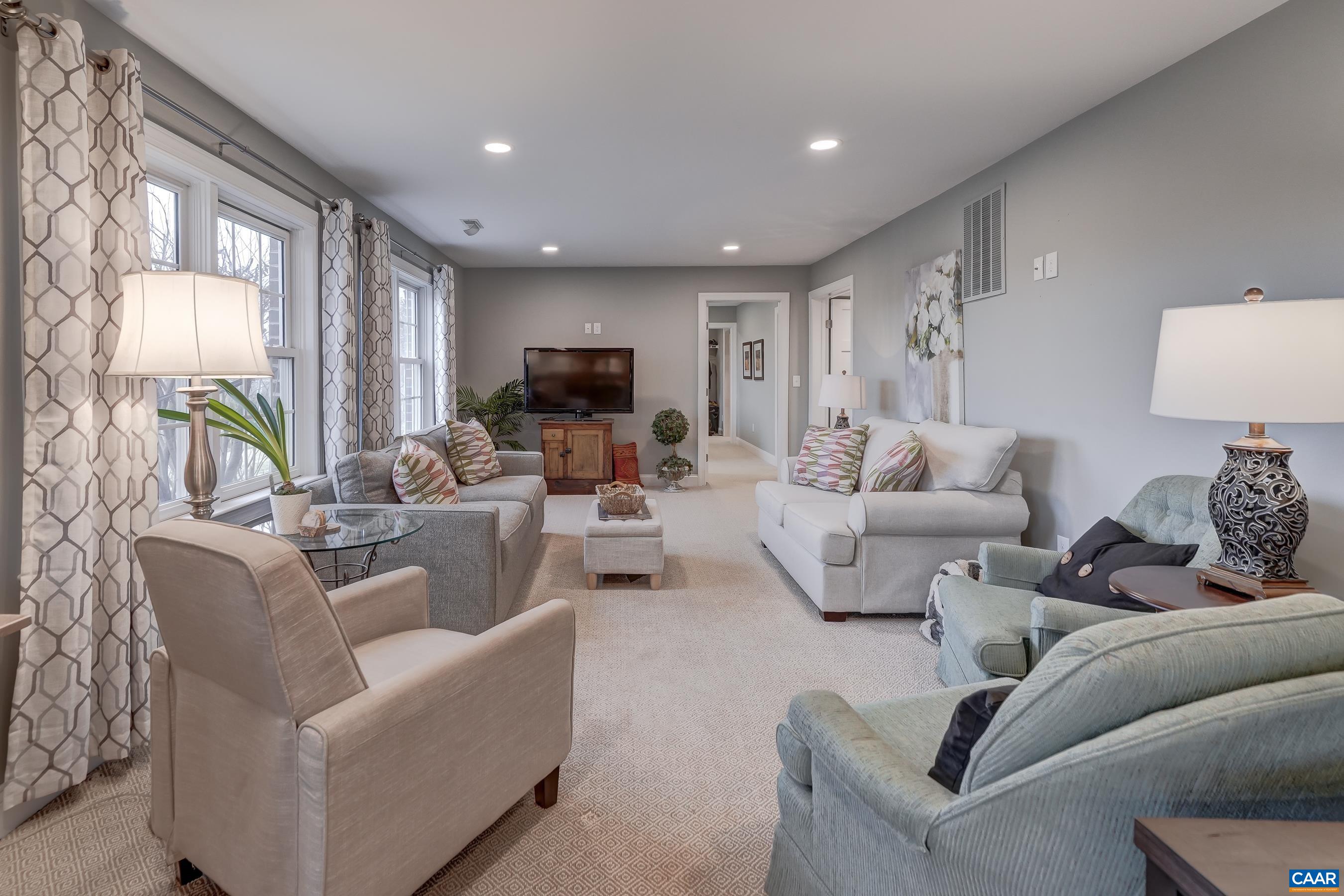 Basement rec room. Basement rec room.