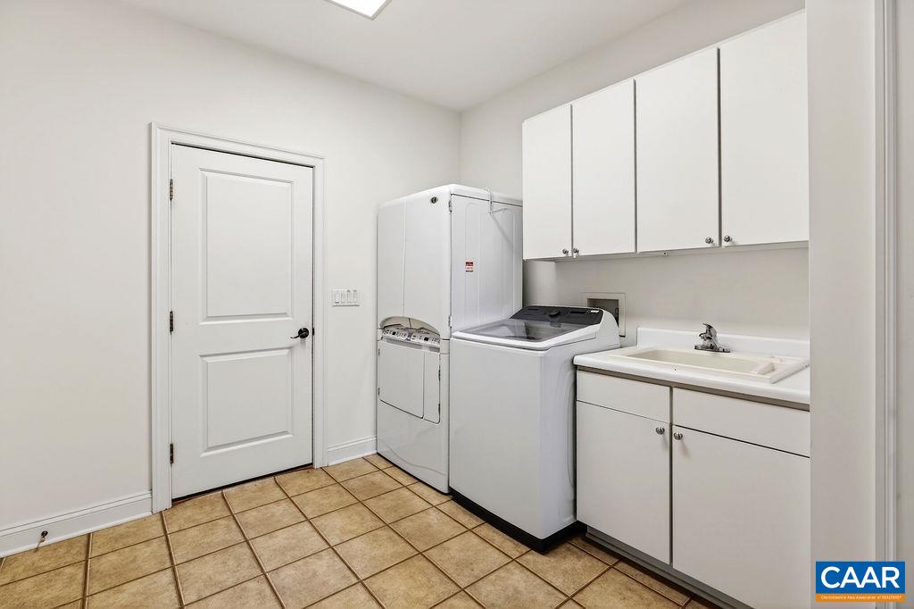 Wonderful laundry room with a sink.