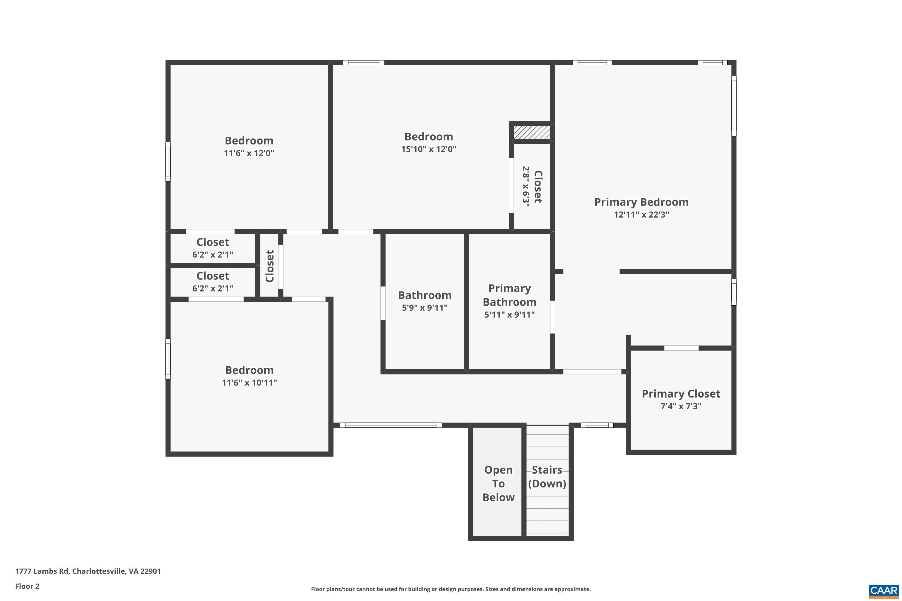 1777 LAMBS RD, CHARLOTTESVILLE, Virginia 22901, 4 Bedrooms Bedrooms, ,2 BathroomsBathrooms,Residential,1777 LAMBS RD,674753 MLS # 674753