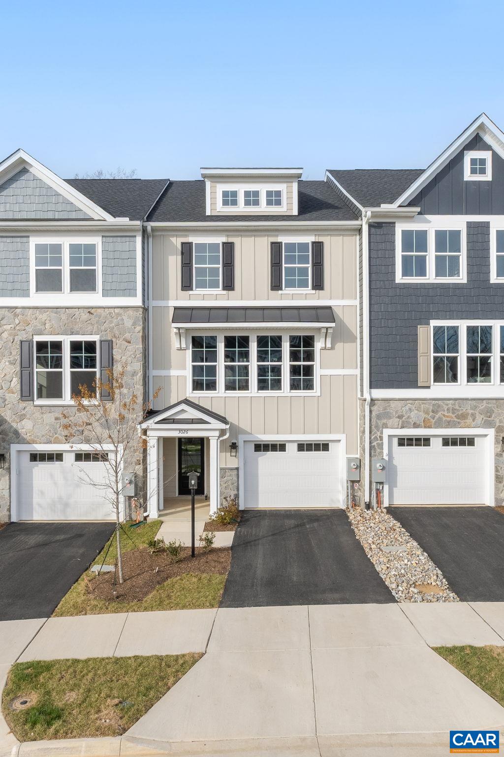 3026 FARROW CIR, CHARLOTTESVILLE, Virginia 22901, 3 Bedrooms Bedrooms, ,2 BathroomsBathrooms,Residential,Holly I A Townhome Plan - Elevation C,3026 FARROW CIR,672112 MLS # 672112