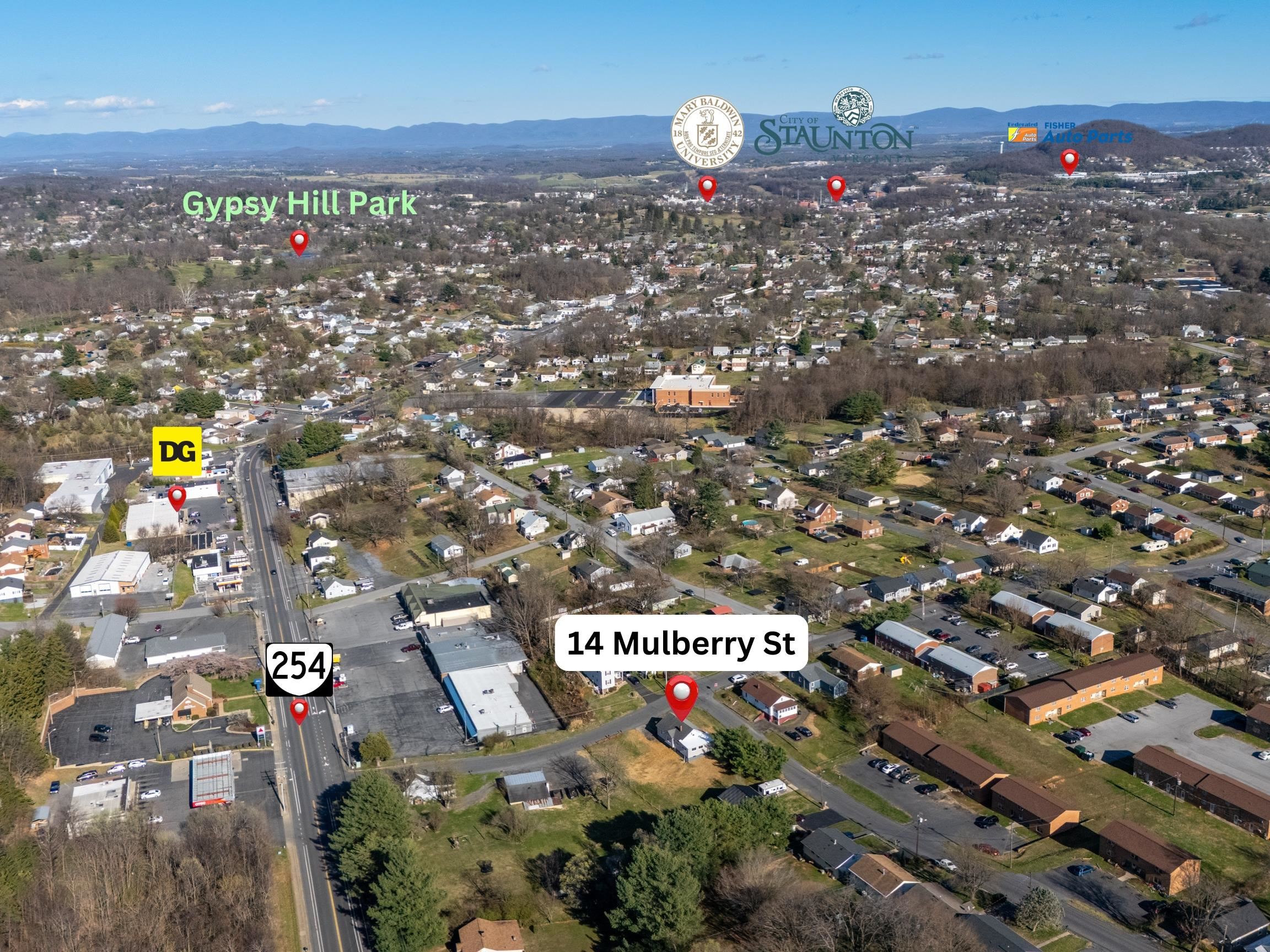 14 MULBERRY ST, STAUNTON, Virginia 24401, 4 Bedrooms Bedrooms, ,2 BathroomsBathrooms,Residential,14 MULBERRY ST,674965 MLS # 674965