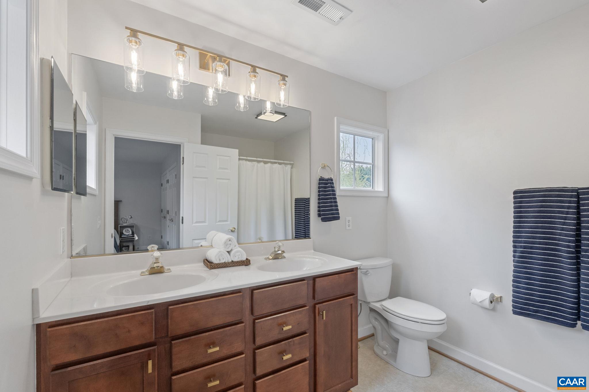 with dual vanity with dual vanity