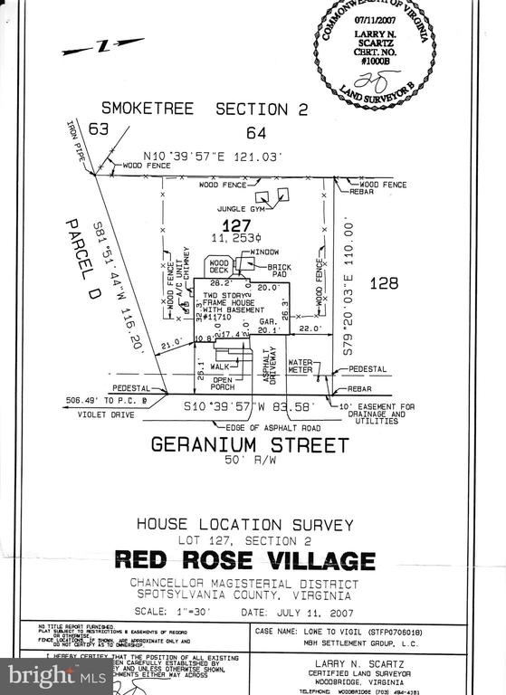 11710 GERANIUM ST, FREDERICKSBURG, Virginia 22407, 5 Bedrooms Bedrooms, ,2 BathroomsBathrooms,Residential,11710 GERANIUM ST,VASP2040032 MLS # VASP2040032