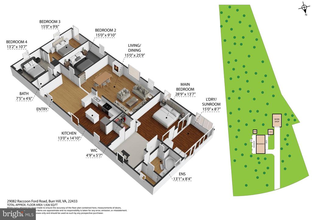 29082 RACCOON FORD RD, BURR HILL, Virginia 22433, 3 Bedrooms Bedrooms, ,2 BathroomsBathrooms,Residential,29082 RACCOON FORD RD,VAOR2013338 MLS # VAOR2013338