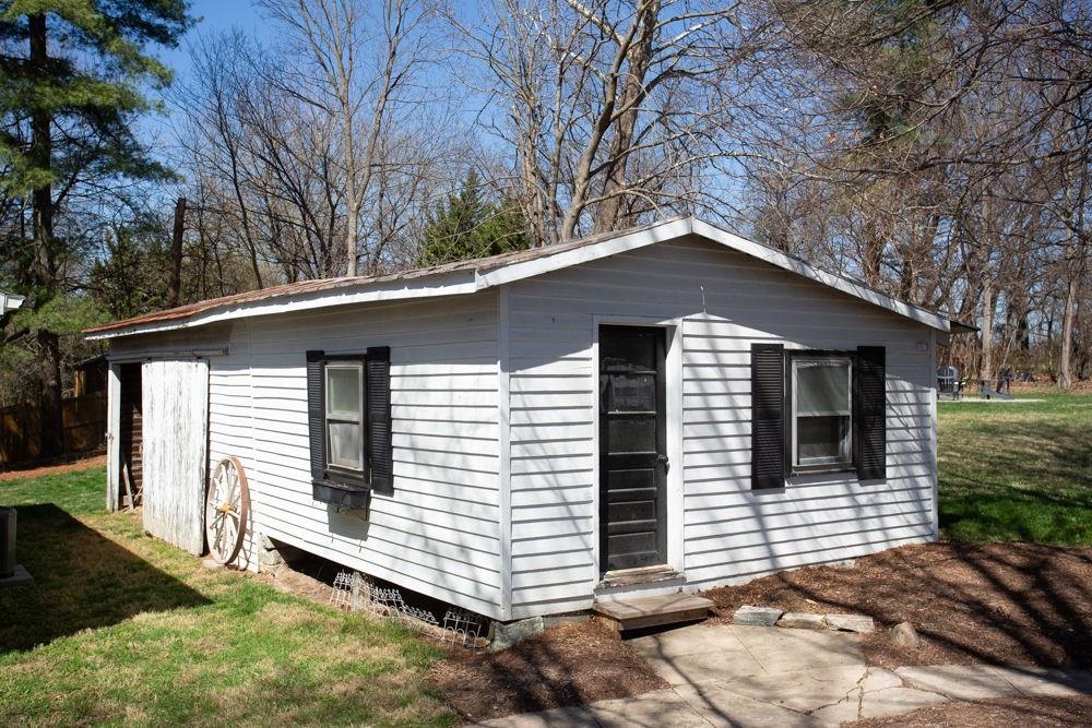 needs some TLC and has storage space.