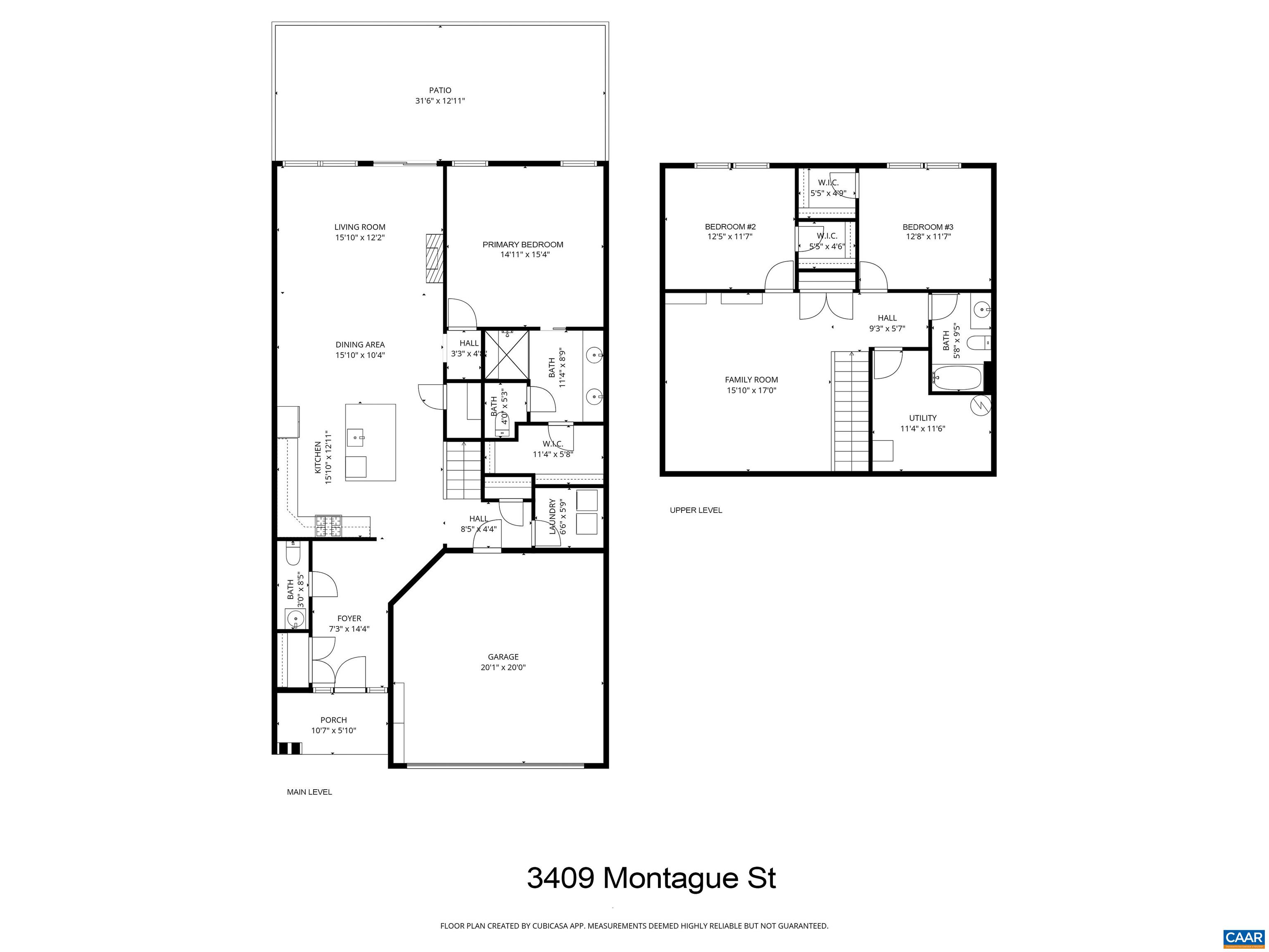 3409 MONTAGUE ST, CHARLOTTESVILLE, Virginia 22902, 3 Bedrooms Bedrooms, ,2 BathroomsBathrooms,Residential,3409 MONTAGUE ST,670357 MLS # 670357