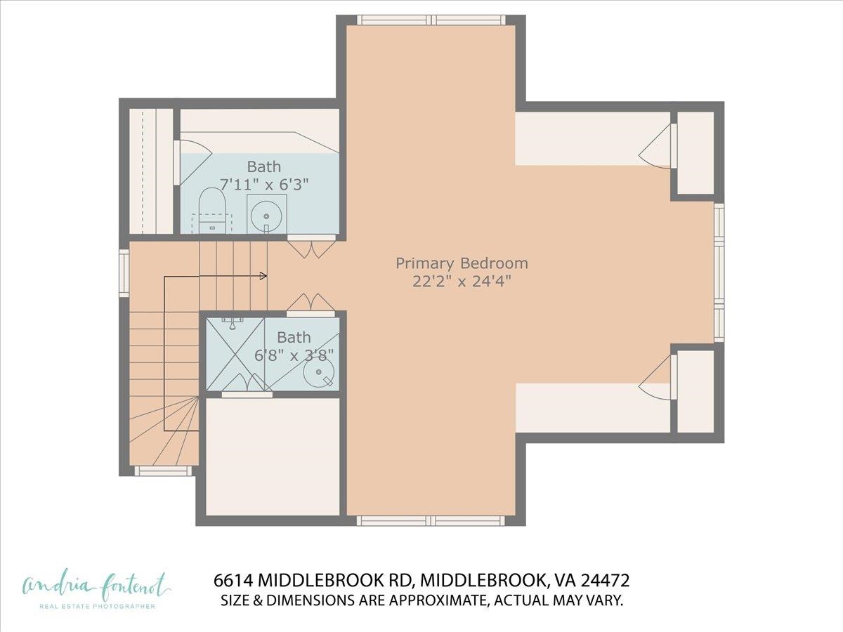 6614 MIDDLEBROOK RD, RAPHINE, Virginia 24472, 2 Bedrooms Bedrooms, ,2 BathroomsBathrooms,Residential,Moffatts Creek Cottage Located in Augusta Count,6614 MIDDLEBROOK RD,675080 MLS # 675080