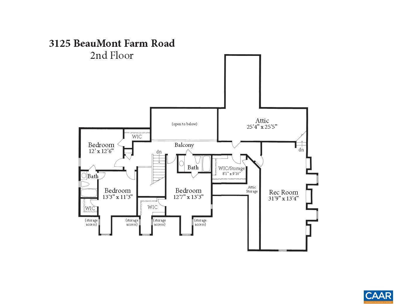 3125 BEAU MONT FARM RD, CHARLOTTESVILLE, Virginia 22901, 4 Bedrooms Bedrooms, ,3 BathroomsBathrooms,Residential,3125 BEAU MONT FARM RD,675088 MLS # 675088