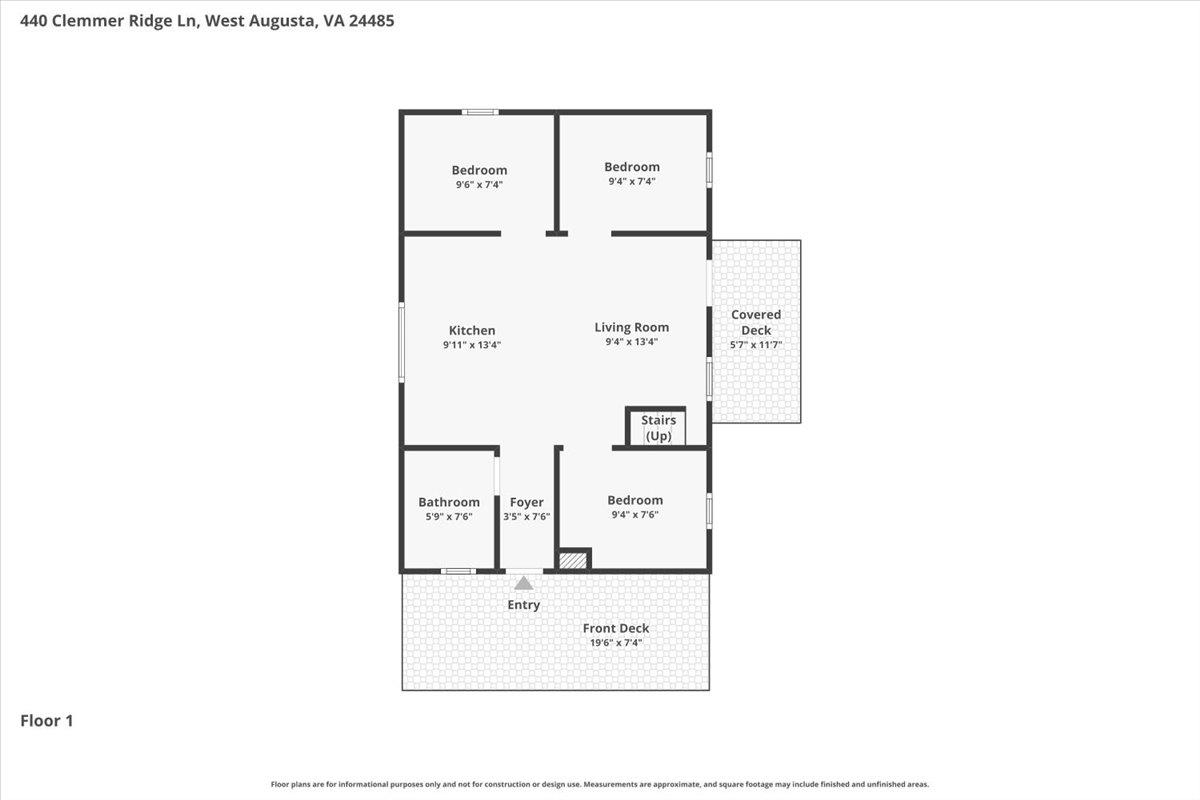 440 CLEMMER RIDGE LN, WEST AUGUSTA, Virginia 24485, 2 Bedrooms Bedrooms, ,1 BathroomBathrooms,Residential,440 CLEMMER RIDGE LN,675213 MLS # 675213