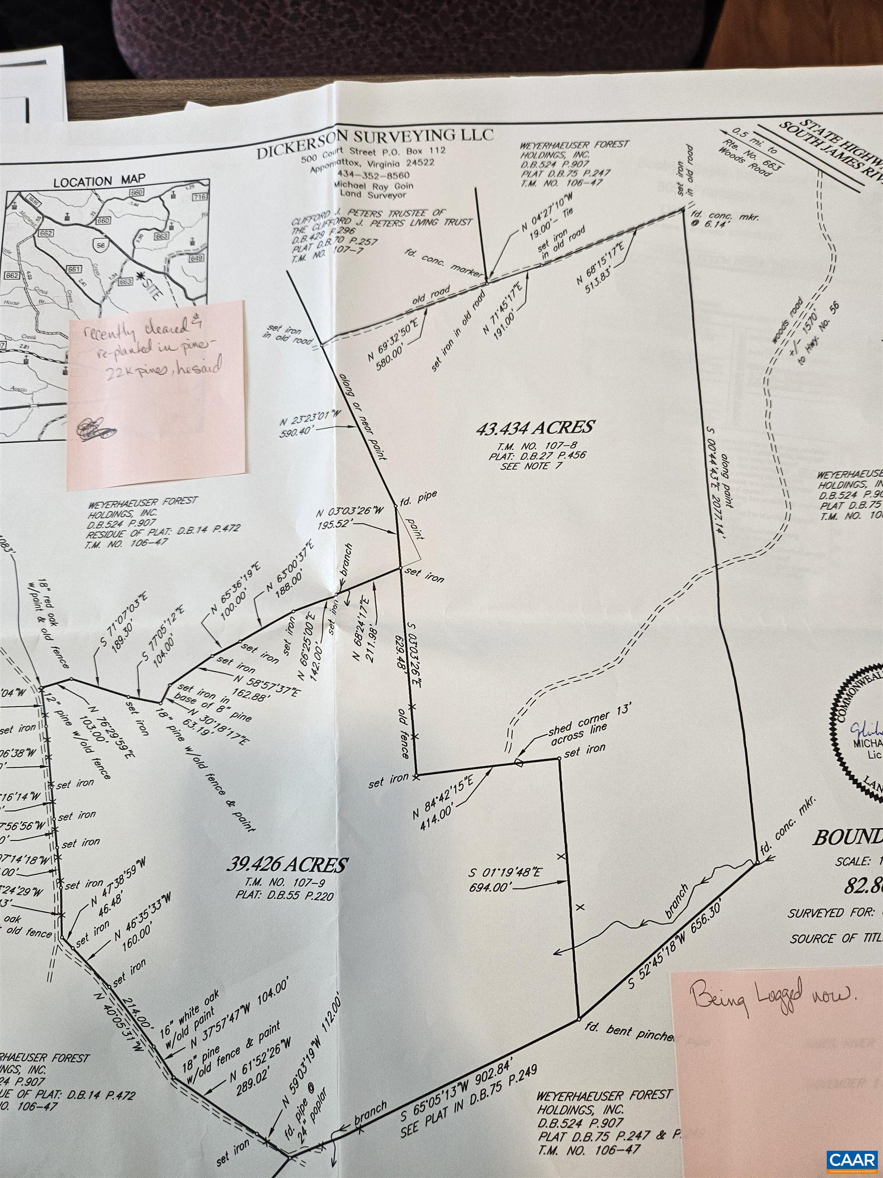 83.84 Ac S JAMES RIVER RD, BUCKINGHAM, Virginia 23921, ,Farm,83.84 Ac S JAMES RIVER RD,675234 MLS # 675234