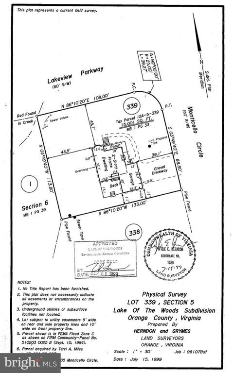 705 MONTICELLO CIR, LOCUST GROVE, Virginia 22508, 4 Bedrooms Bedrooms, ,2 BathroomsBathrooms,Residential,705 MONTICELLO CIR,VAOR2013646 MLS # VAOR2013646