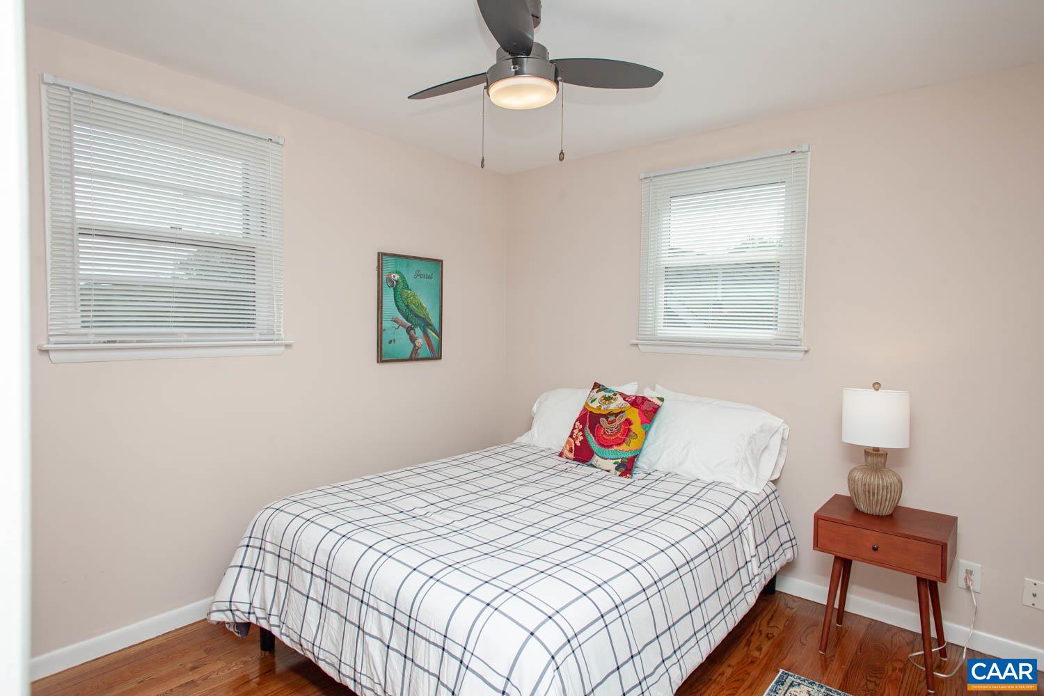 First bedroom in Unit B.