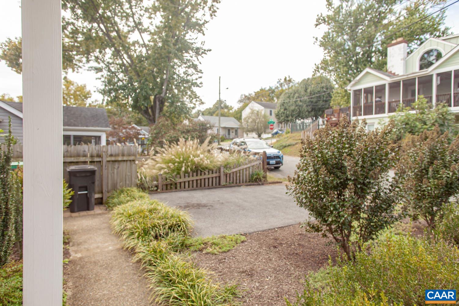 Driveways for each of the main level units.