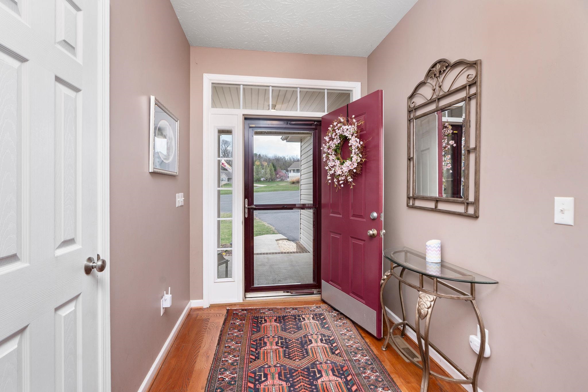 ...with coat closet.