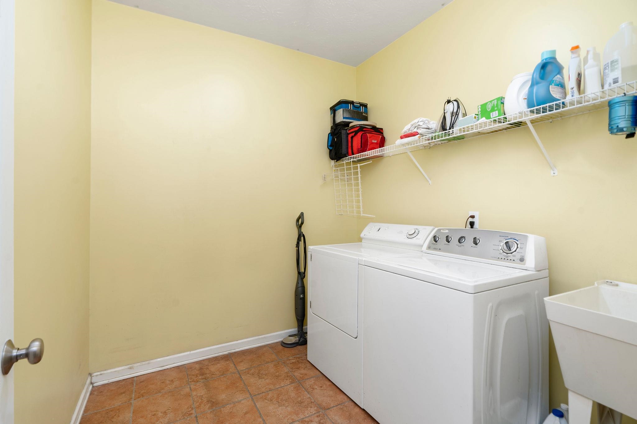 ...right off of garage house entry.