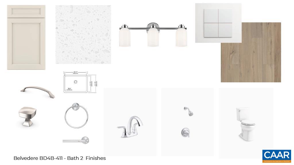 4B-411 BELVEDERE BLVD, CHARLOTTESVILLE, Virginia 22901, 4 Bedrooms Bedrooms, ,3 BathroomsBathrooms,Residential,Holly I A Townhome Plan - Elevation F,4B-411 BELVEDERE BLVD,675243 MLS # 675243