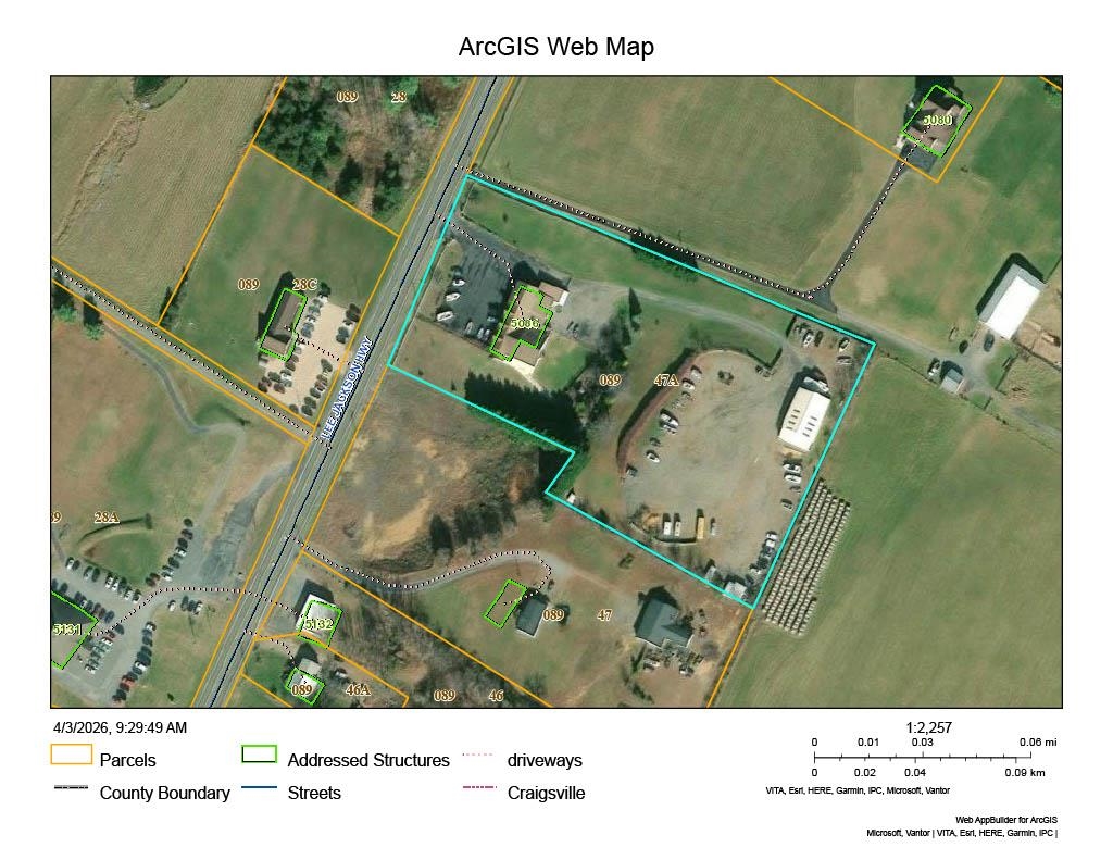 5086 LEE JACKSON HWY, GREENVILLE, Virginia 24440, ,Commercial,5086 LEE JACKSON HWY,675309 MLS # 675309