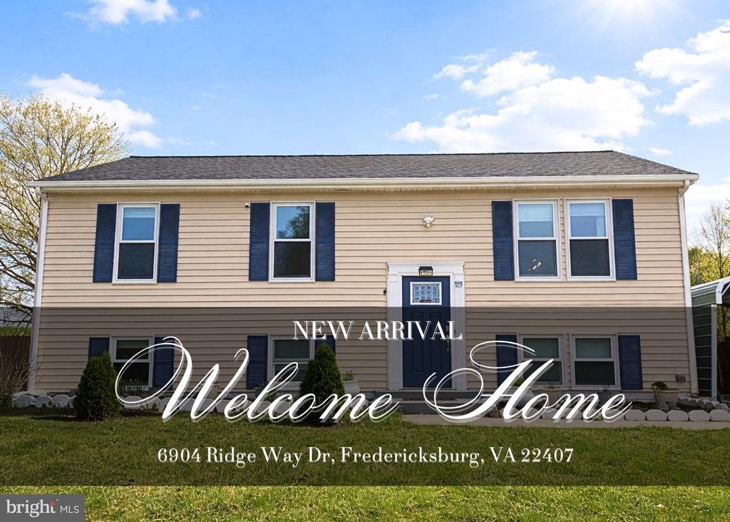 6904 RIDGE WAY DR, FREDERICKSBURG, Virginia 22407, 4 Bedrooms Bedrooms, ,2 BathroomsBathrooms,Residential,6904 RIDGE WAY DR,VASP2040578 MLS # VASP2040578