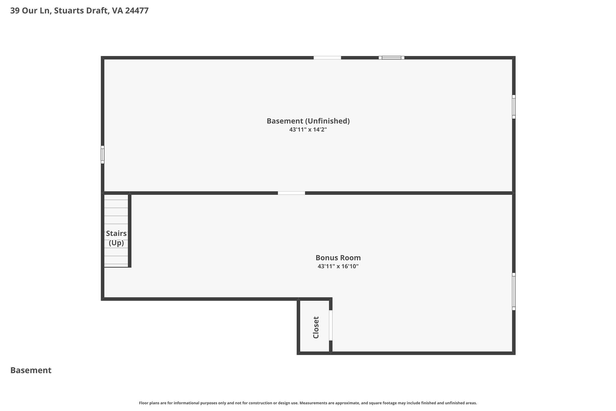 39 OUR LN, STUARTS DRAFT, Virginia 24477, 3 Bedrooms Bedrooms, ,2 BathroomsBathrooms,Residential,39 OUR LN,675279 MLS # 675279