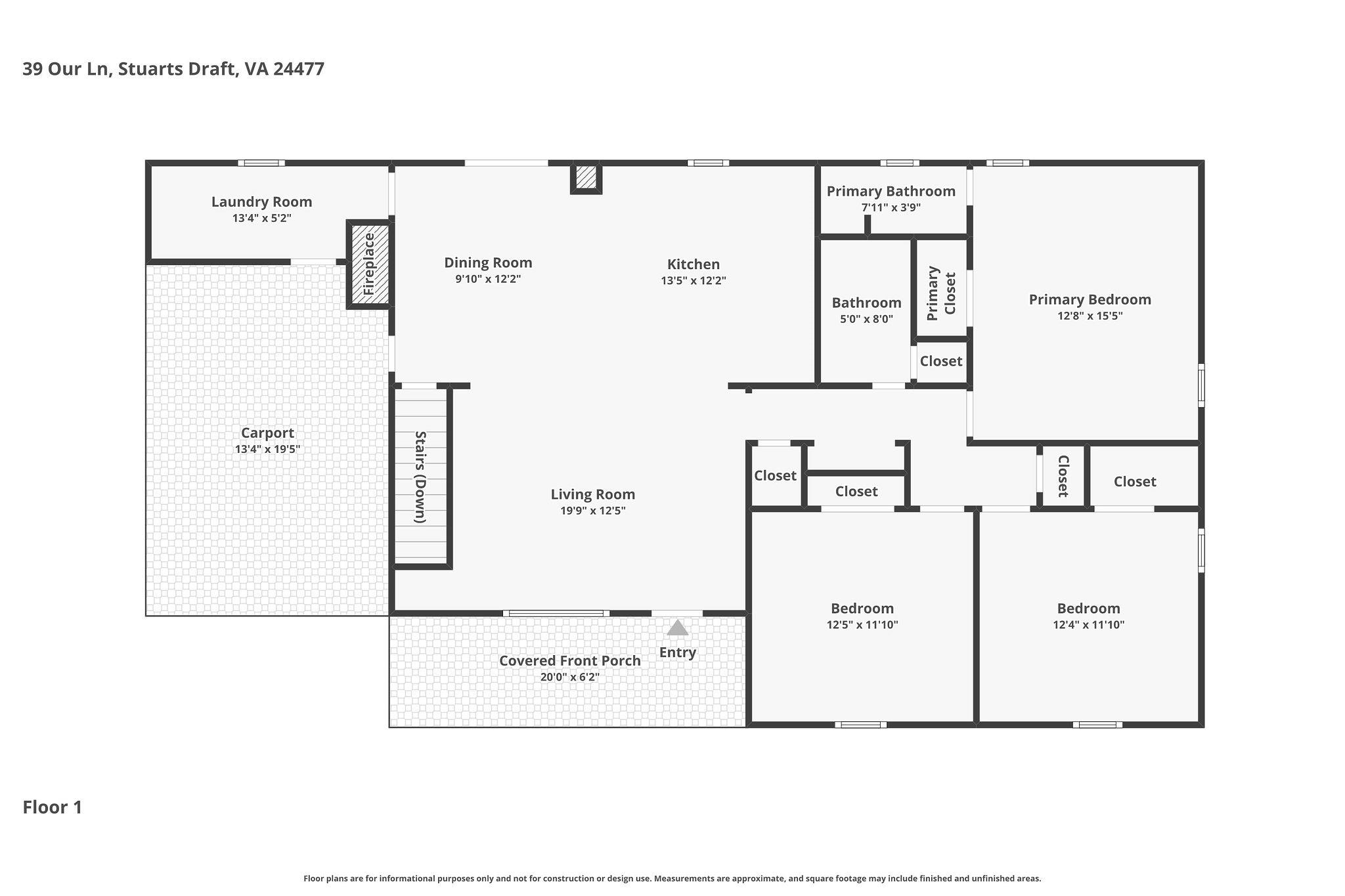 39 OUR LN, STUARTS DRAFT, Virginia 24477, 3 Bedrooms Bedrooms, ,2 BathroomsBathrooms,Residential,39 OUR LN,675279 MLS # 675279