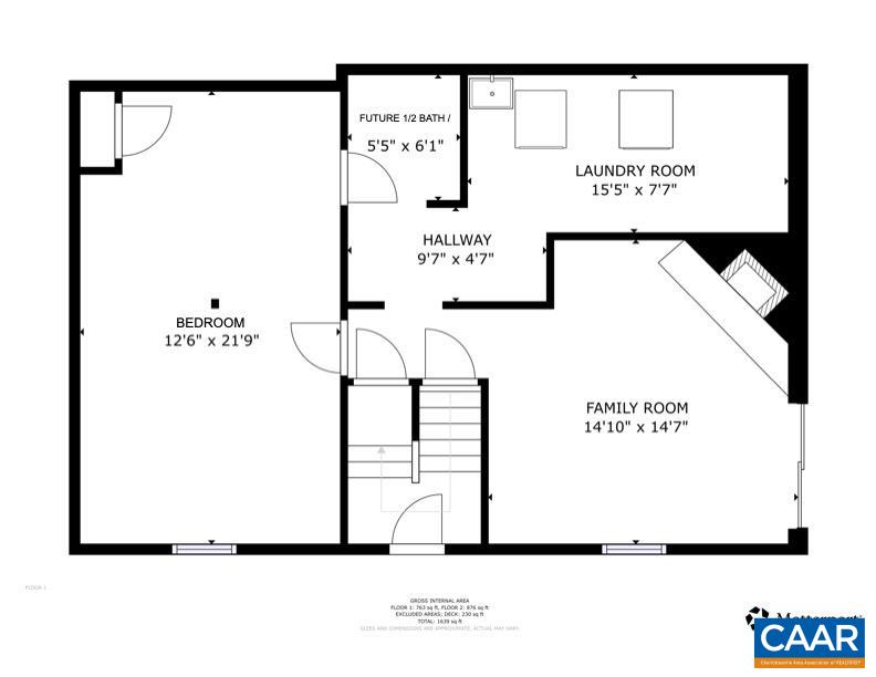 97 LUMBER LN, BARBOURSVILLE, Virginia 22923, 3 Bedrooms Bedrooms, ,1 BathroomBathrooms,Residential,97 LUMBER LN,675292 MLS # 675292