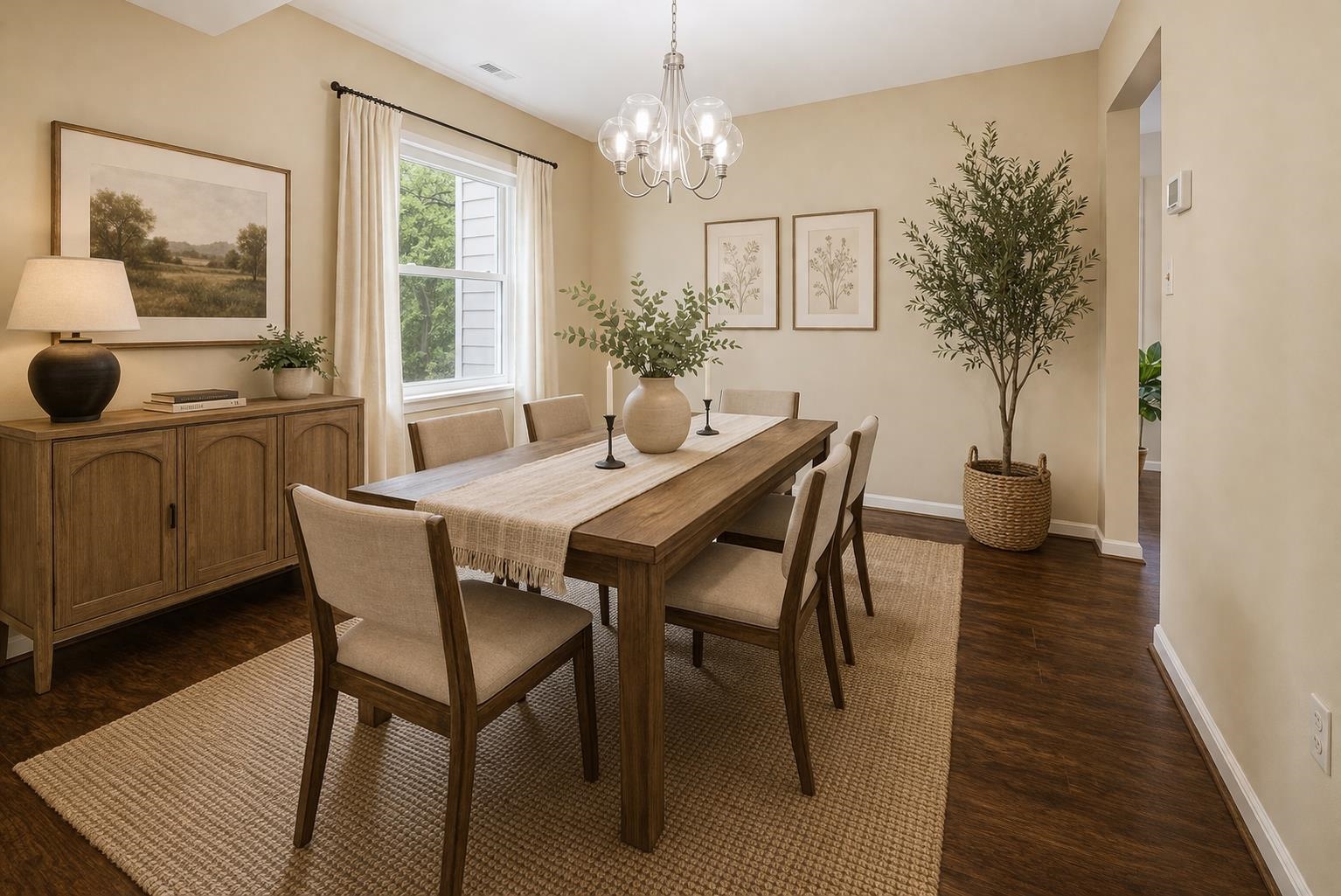 This image has been virtually staged to illustrate potential use of space.