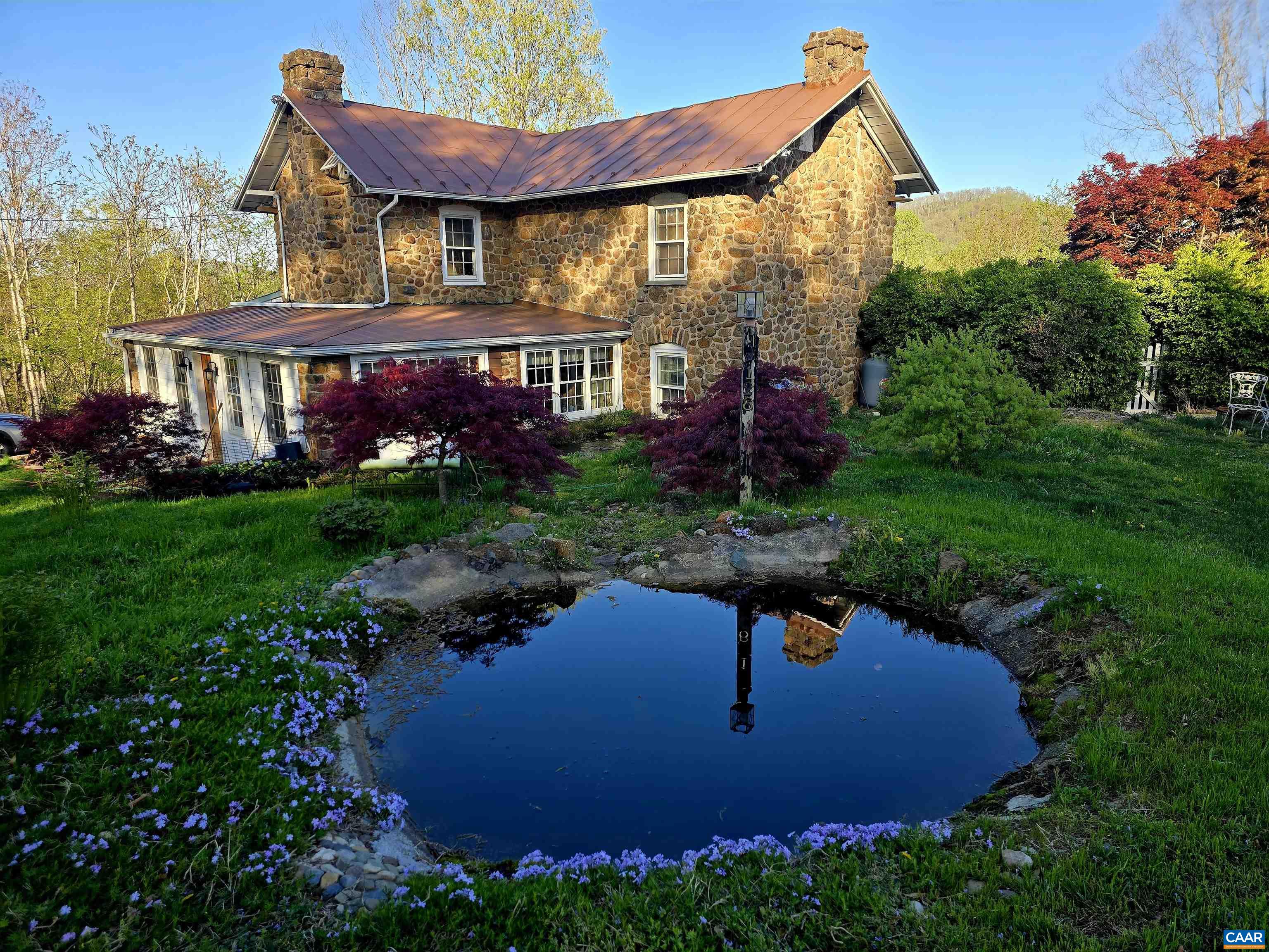 Top of the waterfall.