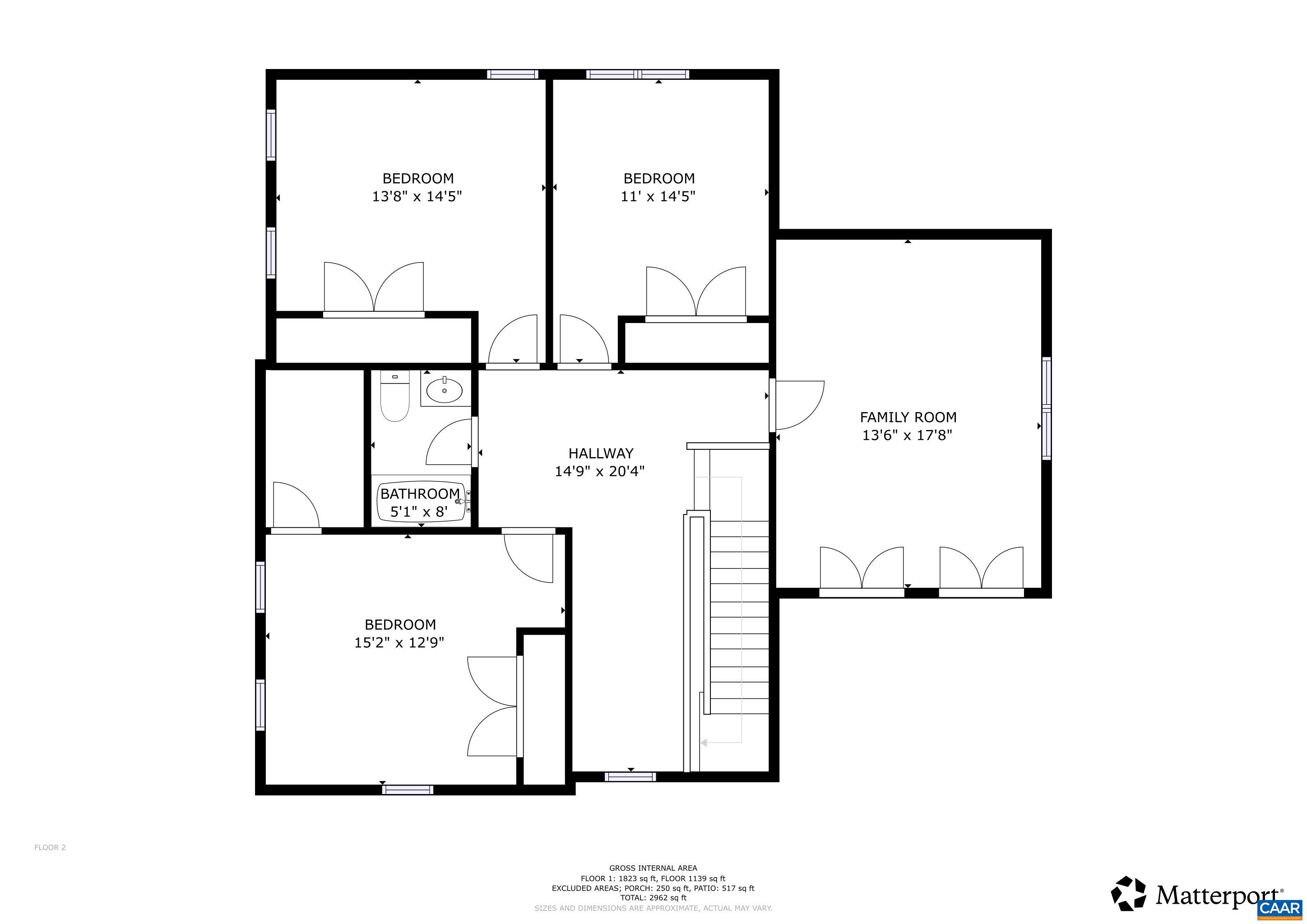 2579 MONTGOMERY RIDGE RD, CHARLOTTESVILLE, Virginia 22911, 4 Bedrooms Bedrooms, ,3 BathroomsBathrooms,Residential,2579 MONTGOMERY RIDGE RD,675045 MLS # 675045